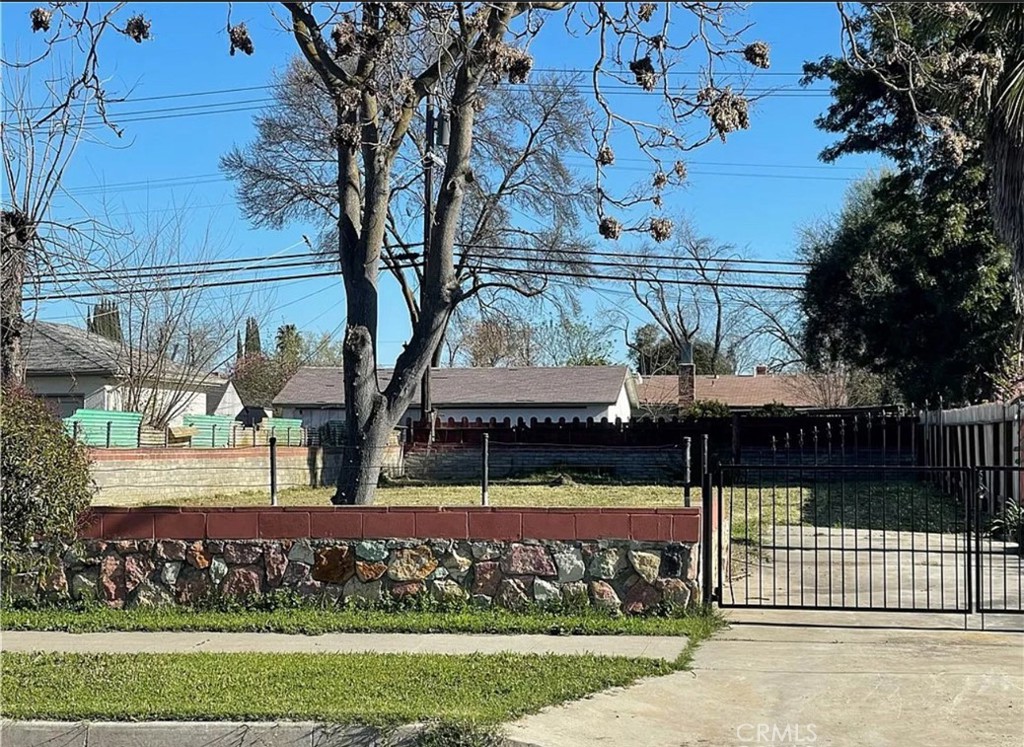 a view of outdoor space and yard