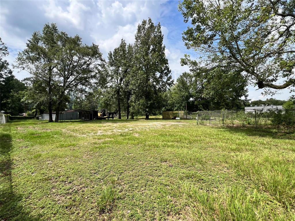 a view of a green field