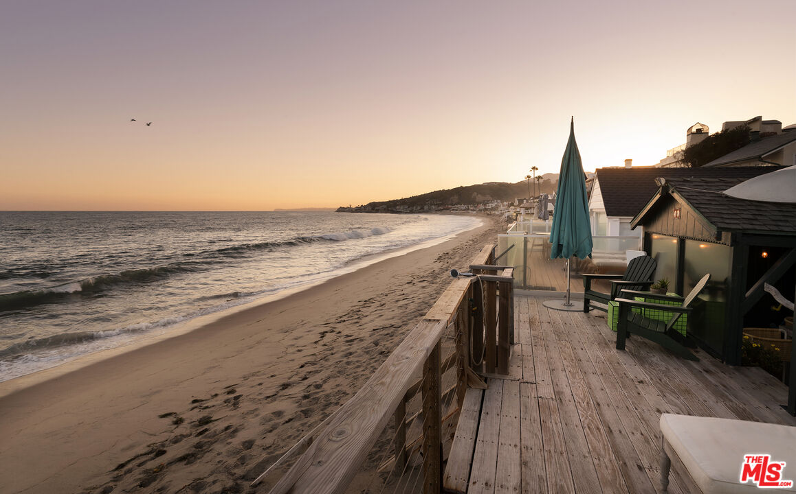 a view of outdoor space and ocean