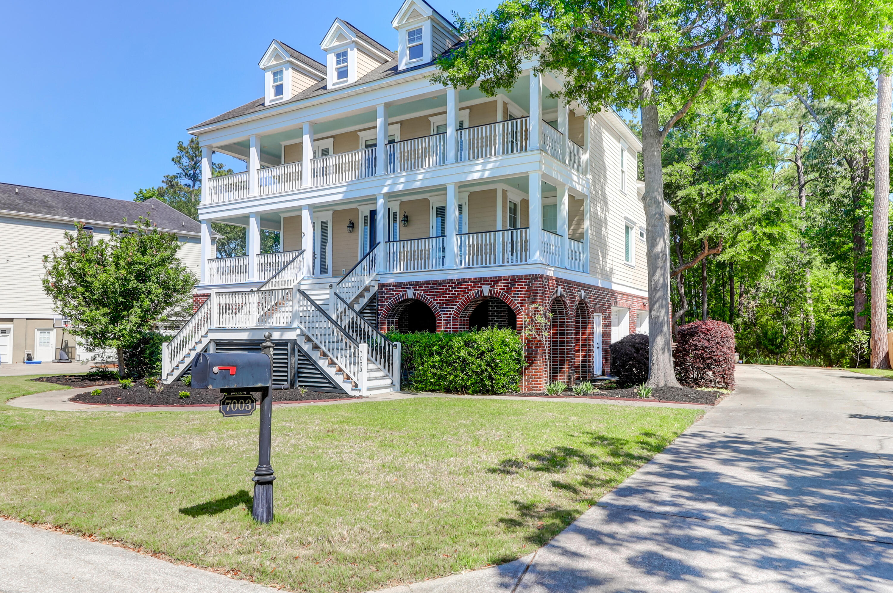 Stately Colonial custom home