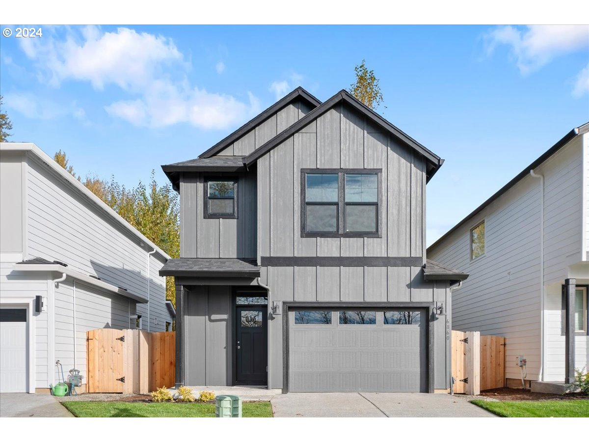 a house view with a outdoor space