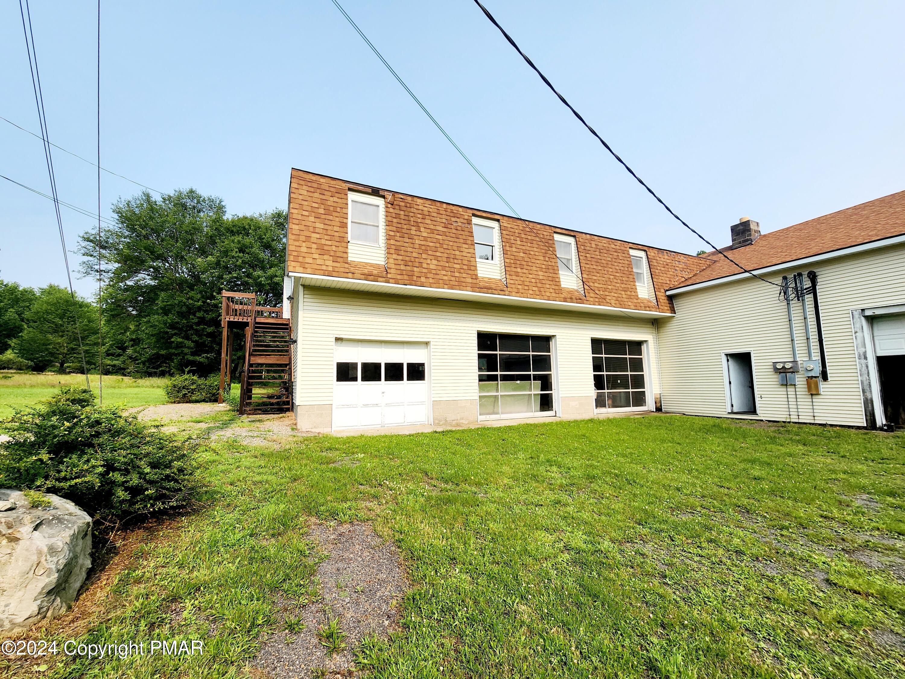 a house view with a sitting space