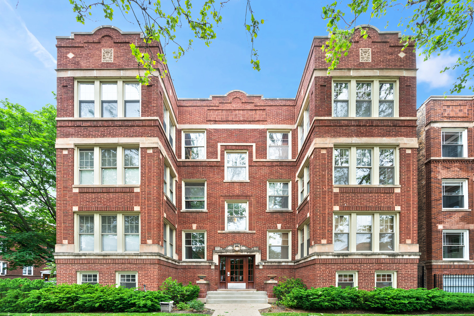 front view of a building