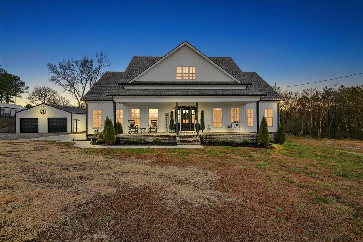 This beautiful 4 BR, 3BA home is handsome from any angle and at any time of the day.