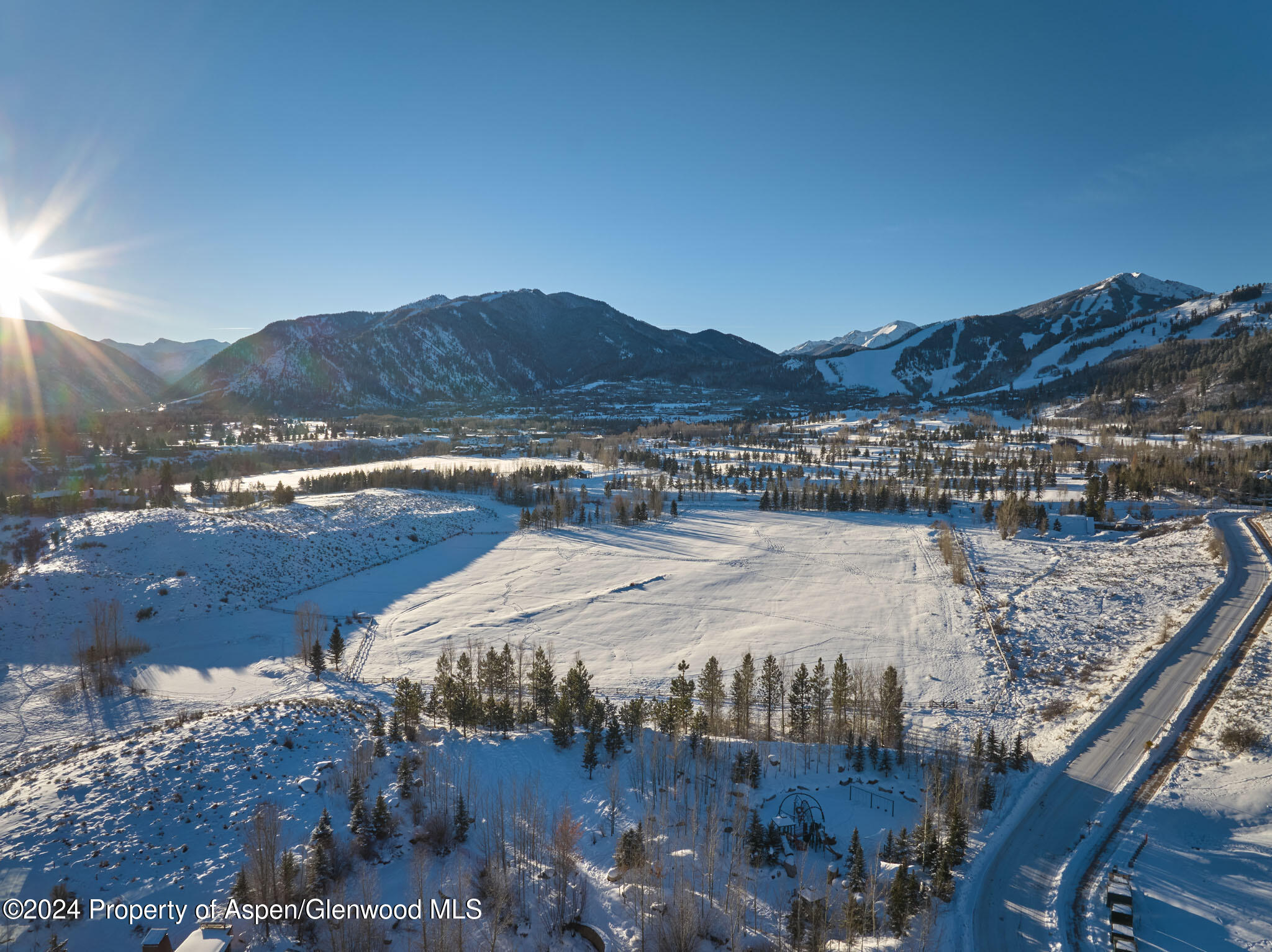 Winter Aerial Views