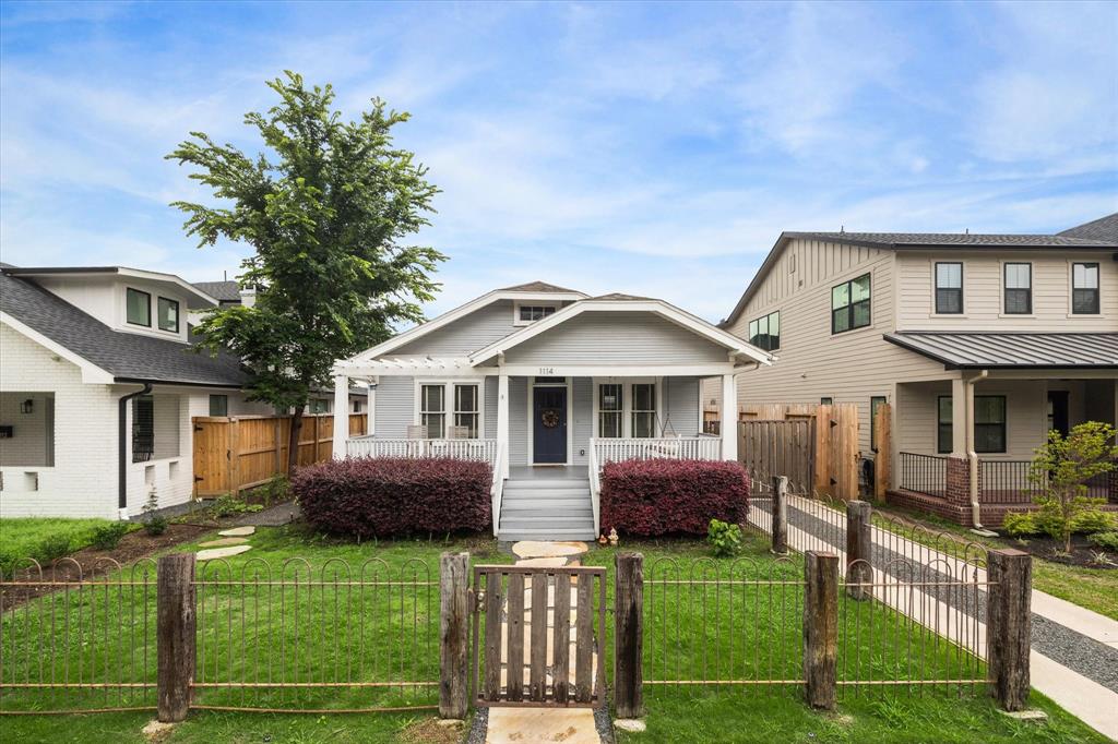 Welcome home to this incredible Heights' bungalow! Situated in the Norhill neighborhood, with 3 BR/3 BA, thoughtful updates, a sparkling pool, hardwood flooring, crowning molding, and more.