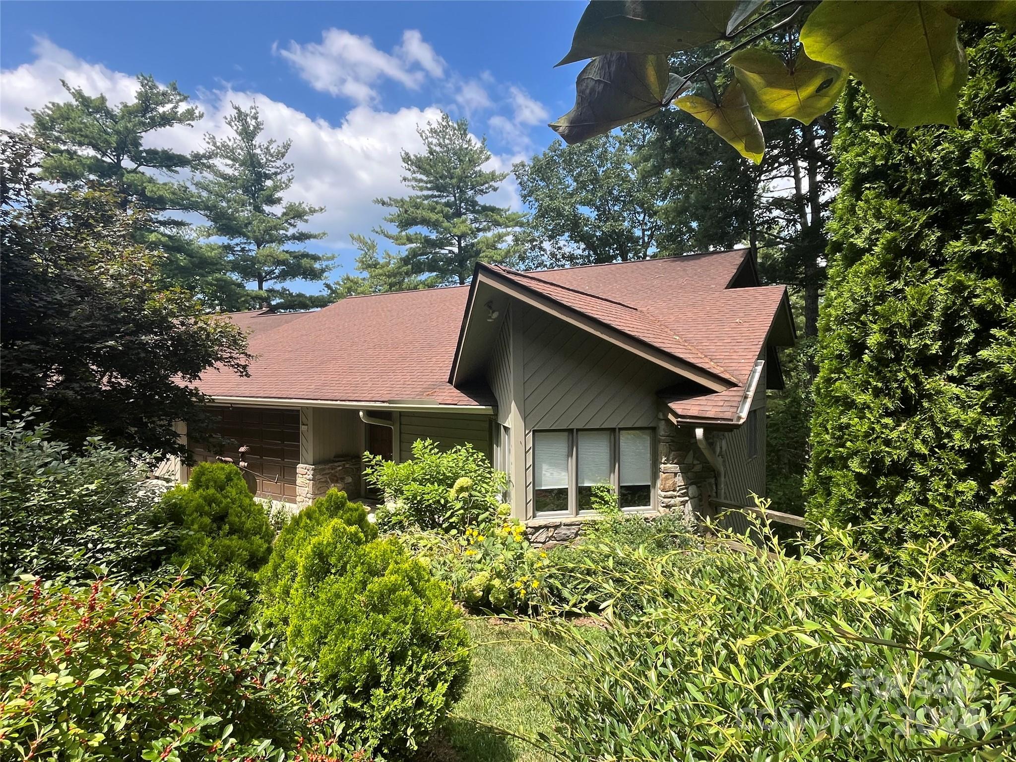 a house that has a lot of plants in it