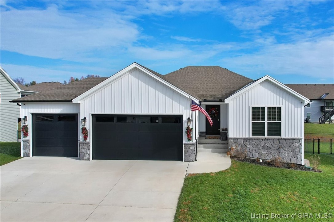 4BR 3BA 3 car garage with a finished walkout lower