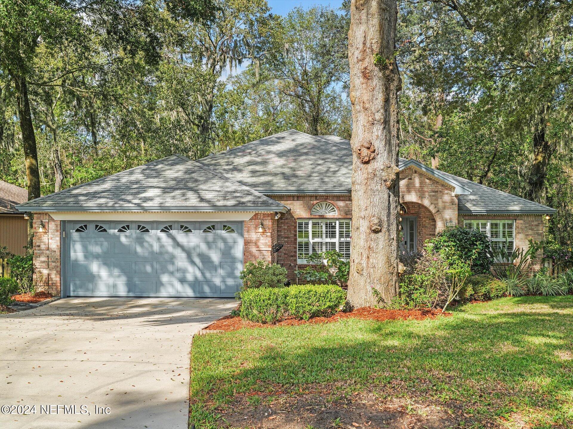 front view of house with a yard