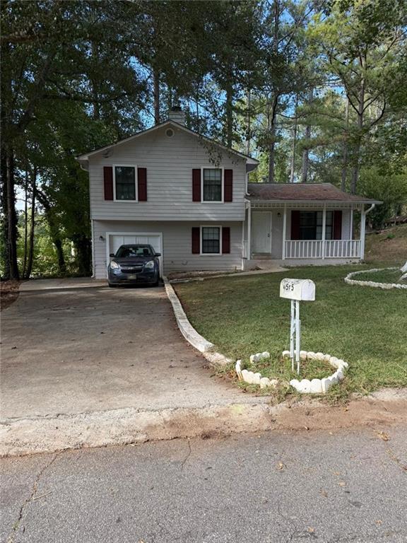 a view of a house with a swimming pool