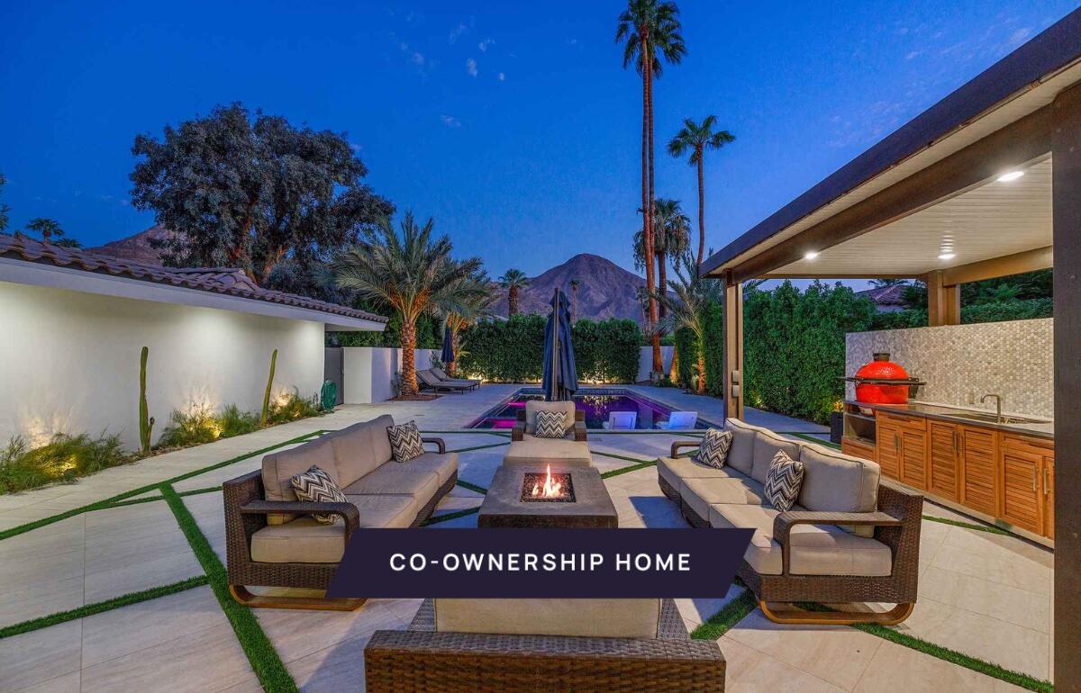 a view of an outdoor sitting space