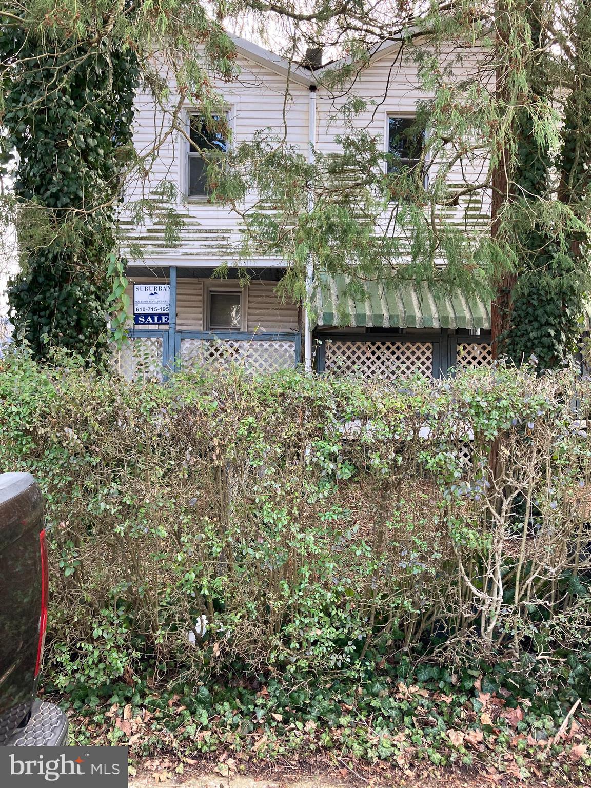 a view of a house with a garden