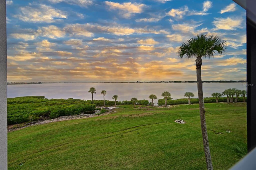 Majestic Manatee River from this 2nd floor unit with an elevator or stairs right by the unit.