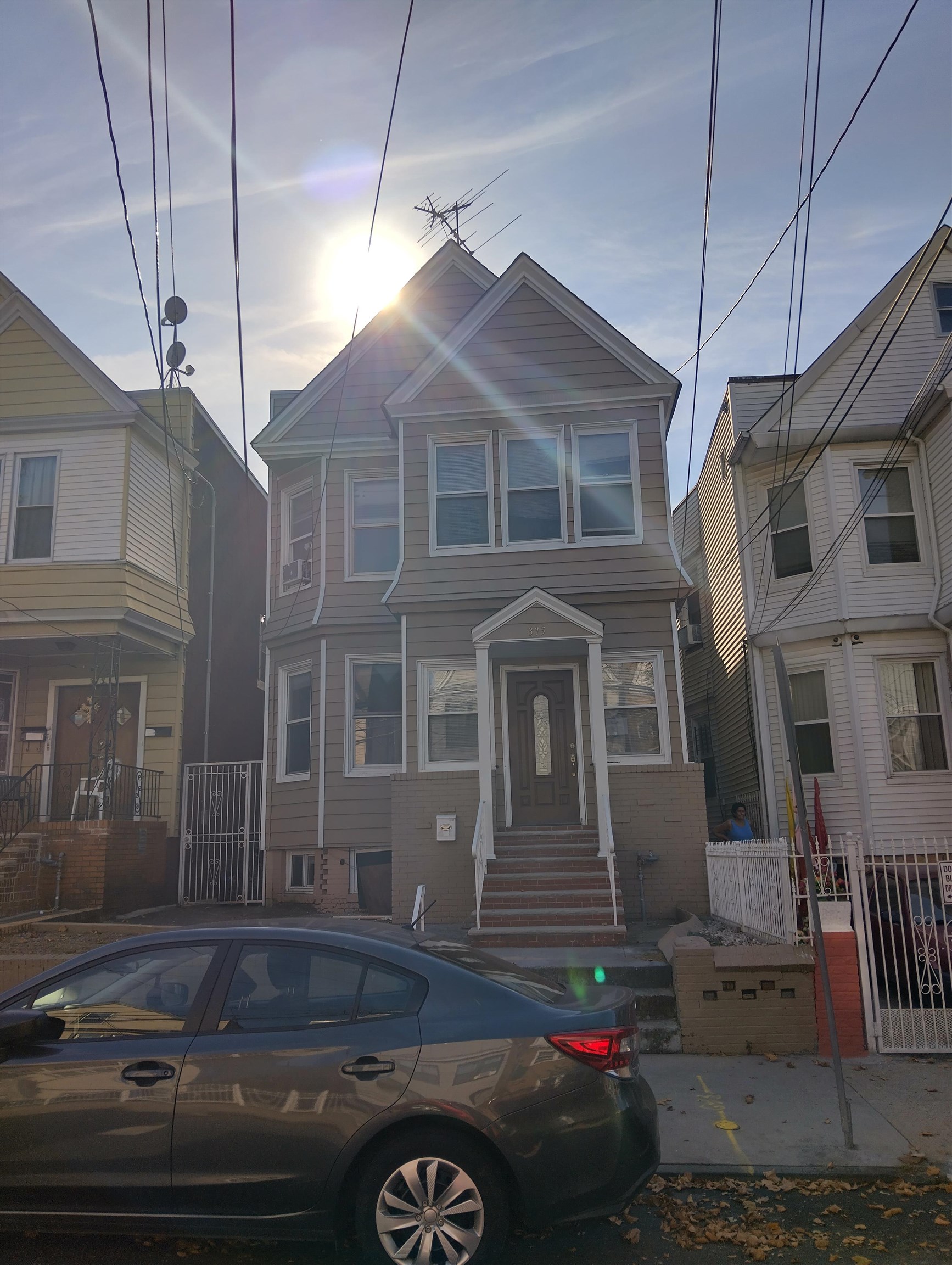 a view of a house with a patio