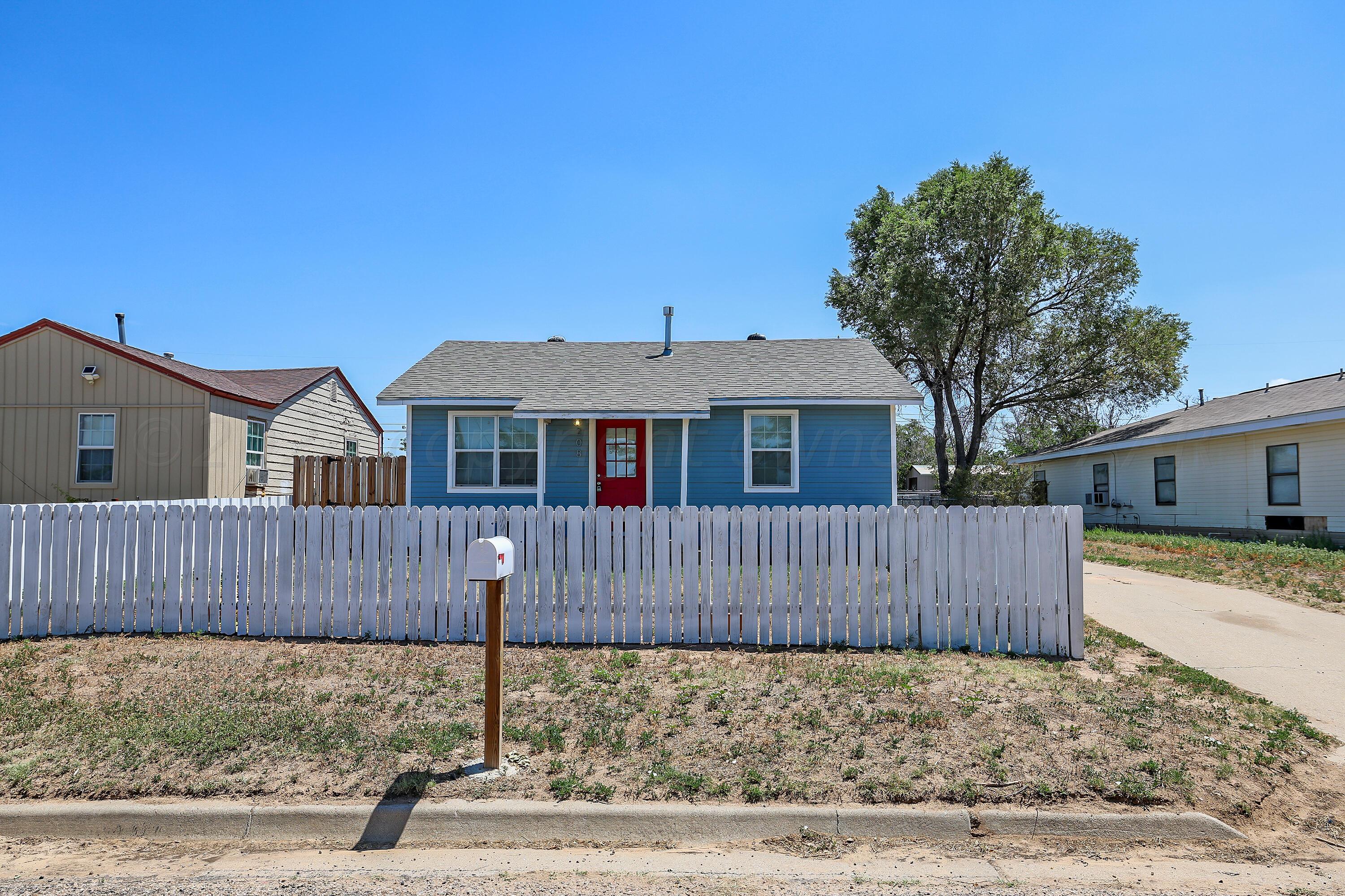 front view of a house