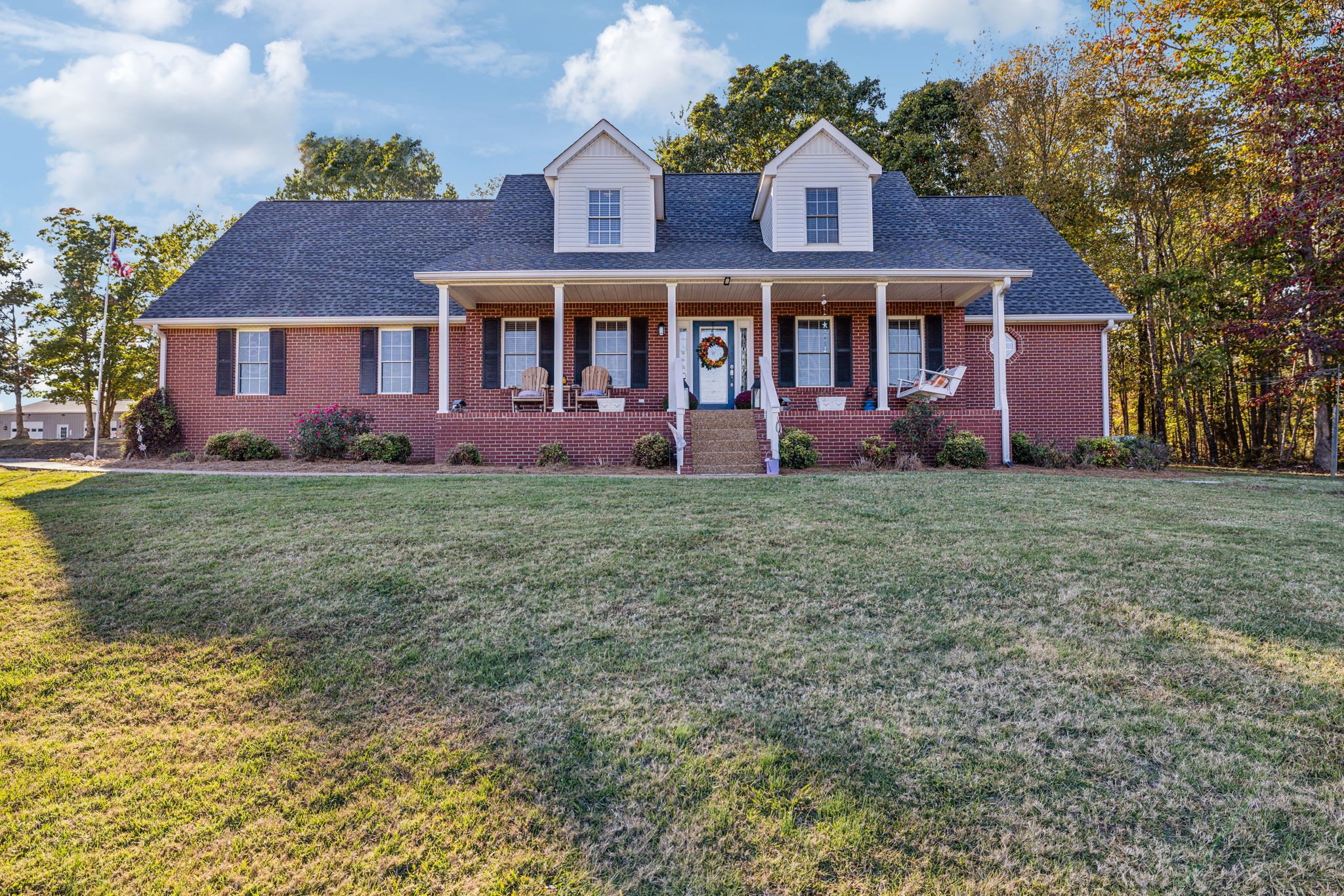 Beautiful all-brick home sits proudly on 7 acres with a pond.  This home has so much to offer and is perfect for a growing family!