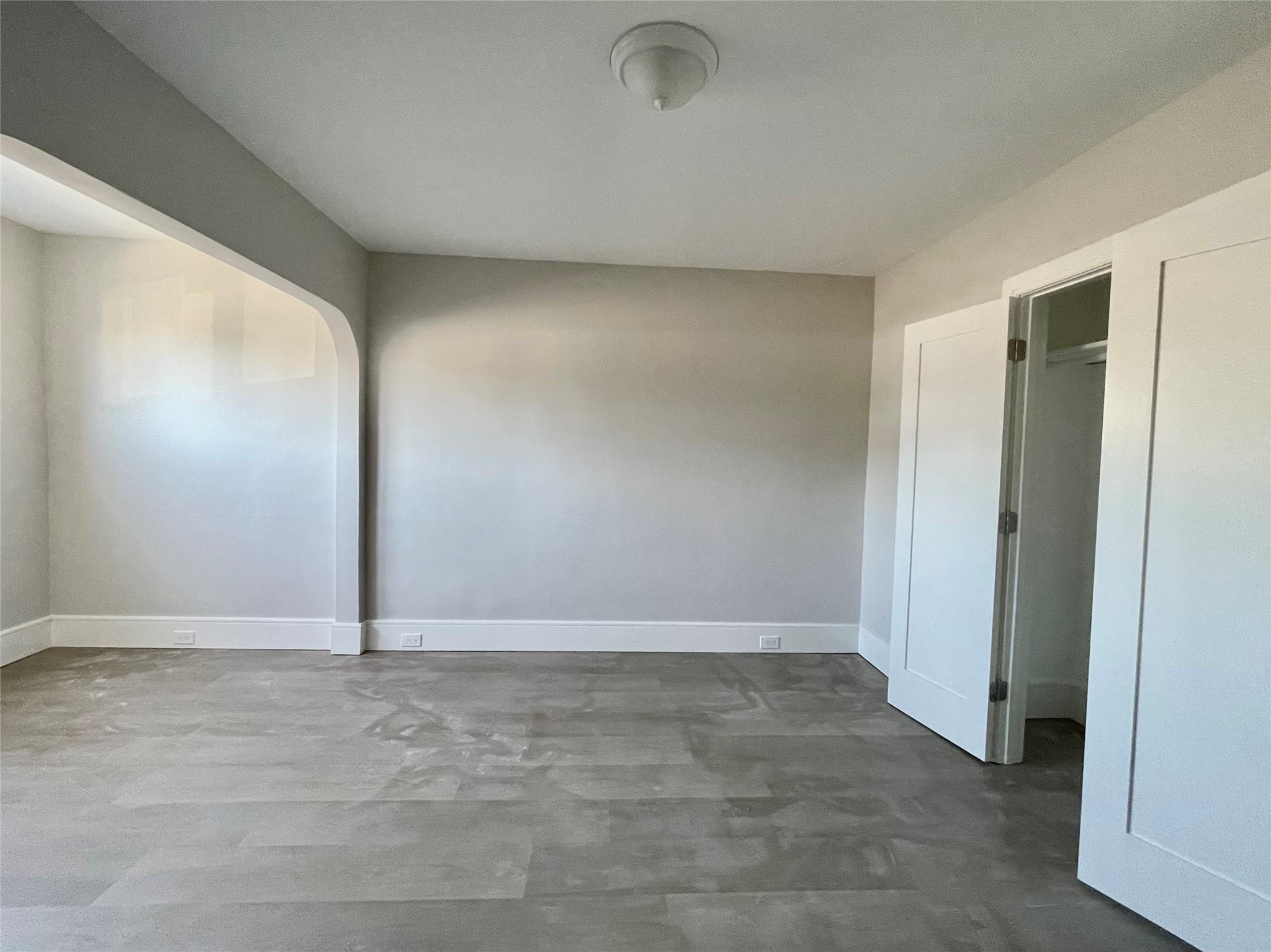 Bedroom with Large Closet