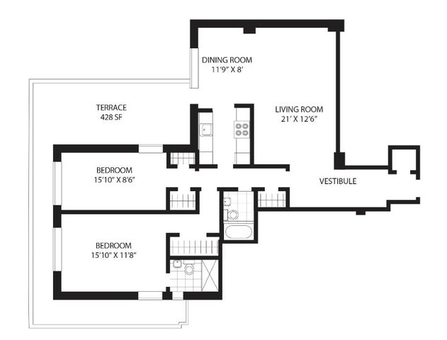 $11,500 | 30 Park Avenue, Unit PH21M | Murray Hill