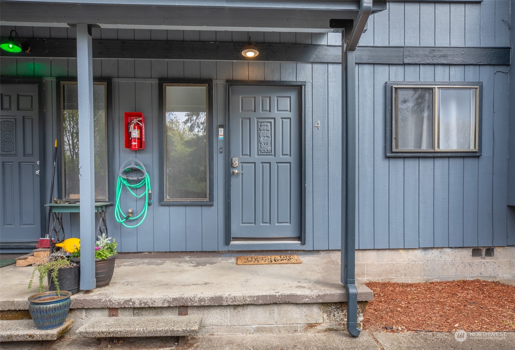 a door view of a house