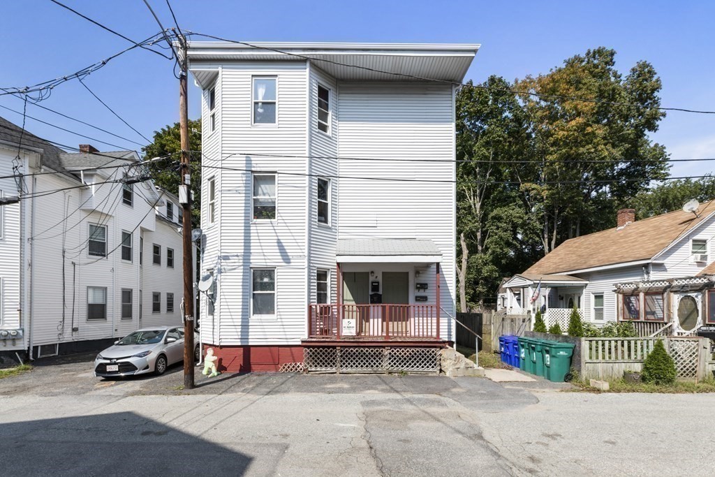 a view of building with street view