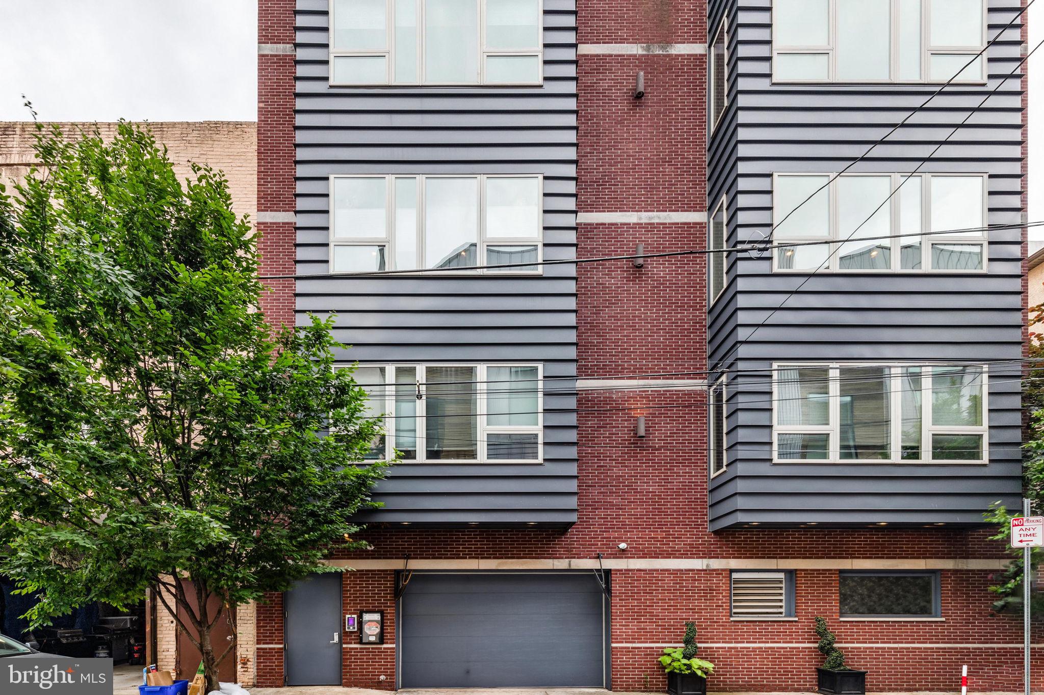 a building view with a outdoor space