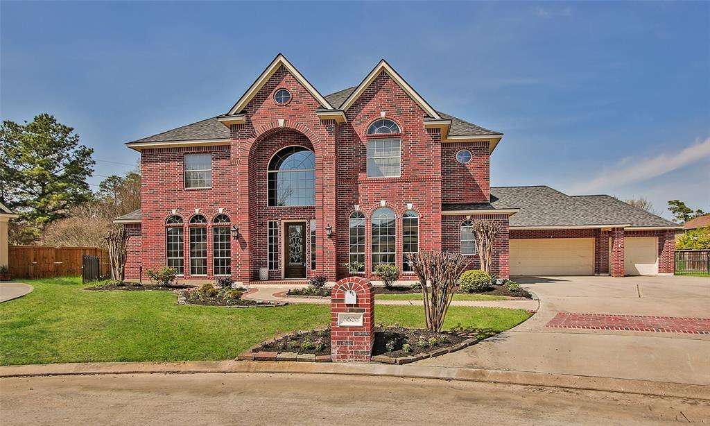 front view of house with a yard