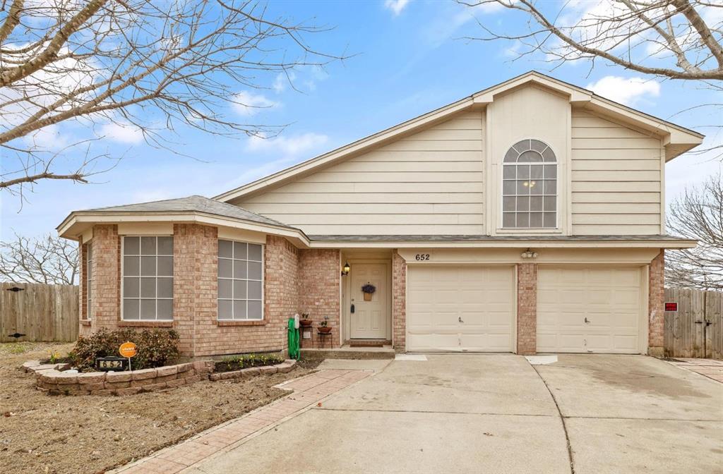 a front view of a house with entertaining space