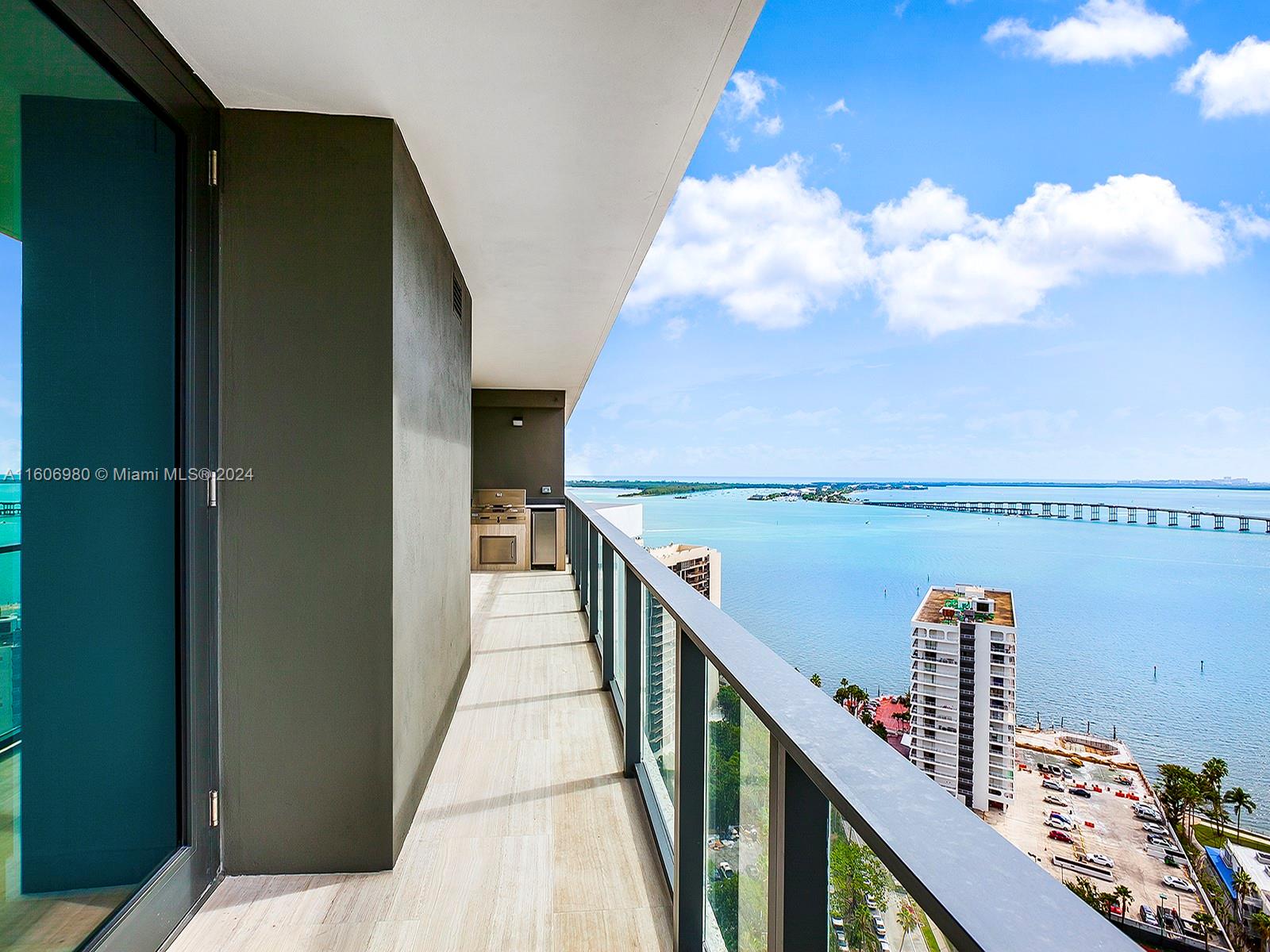 a view of balcony and furniture