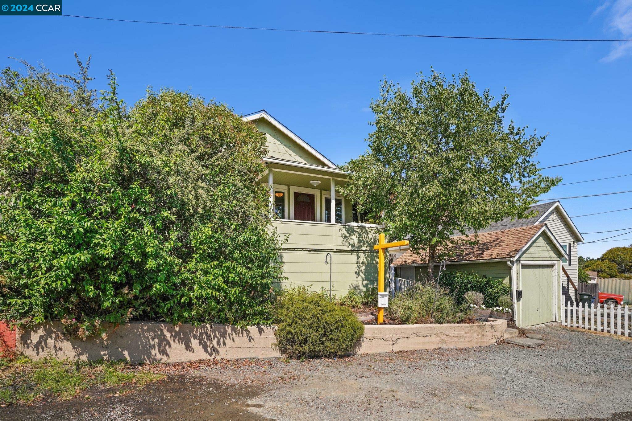 front view of a house