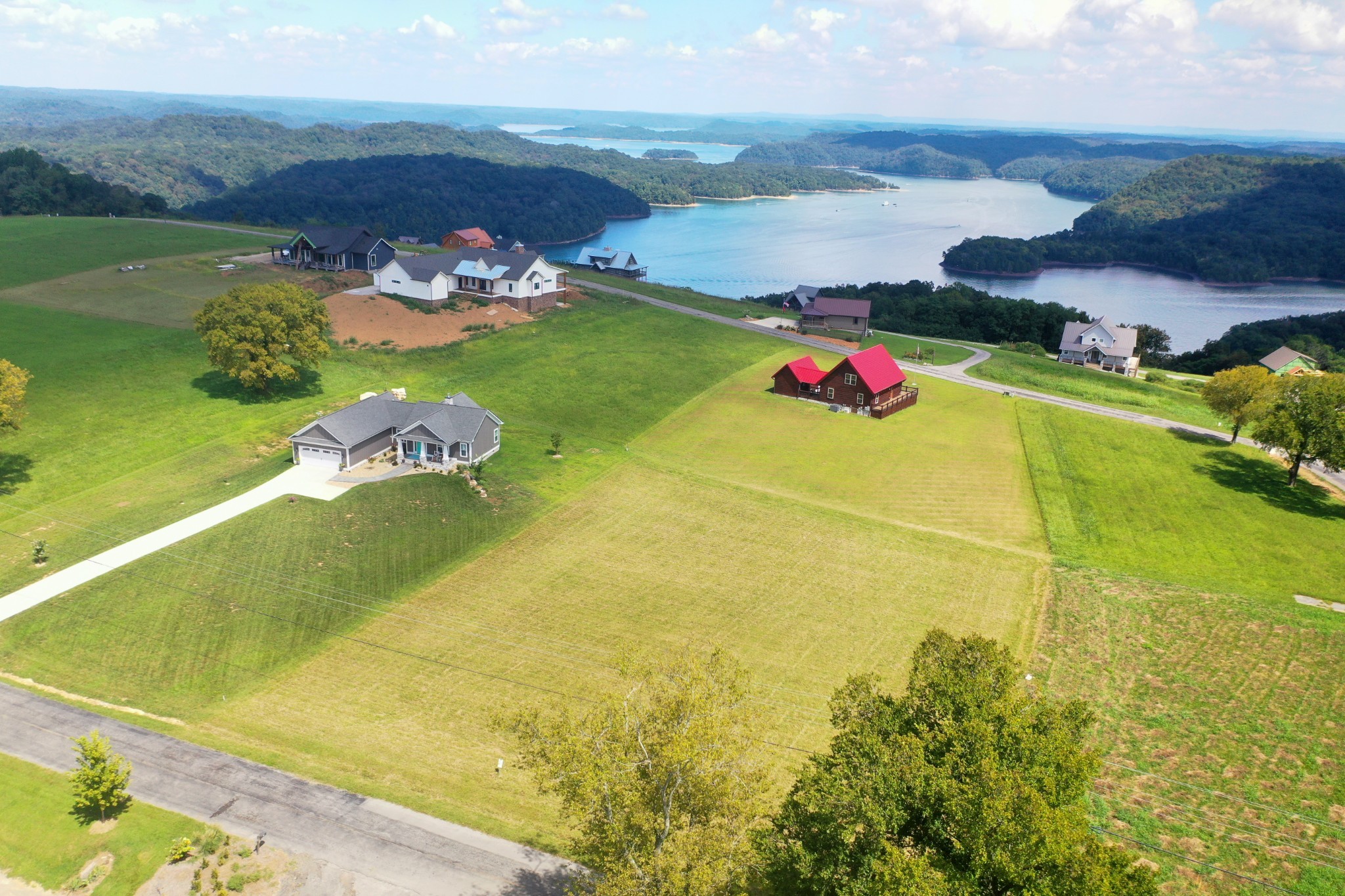 a view of an outdoor and a yard