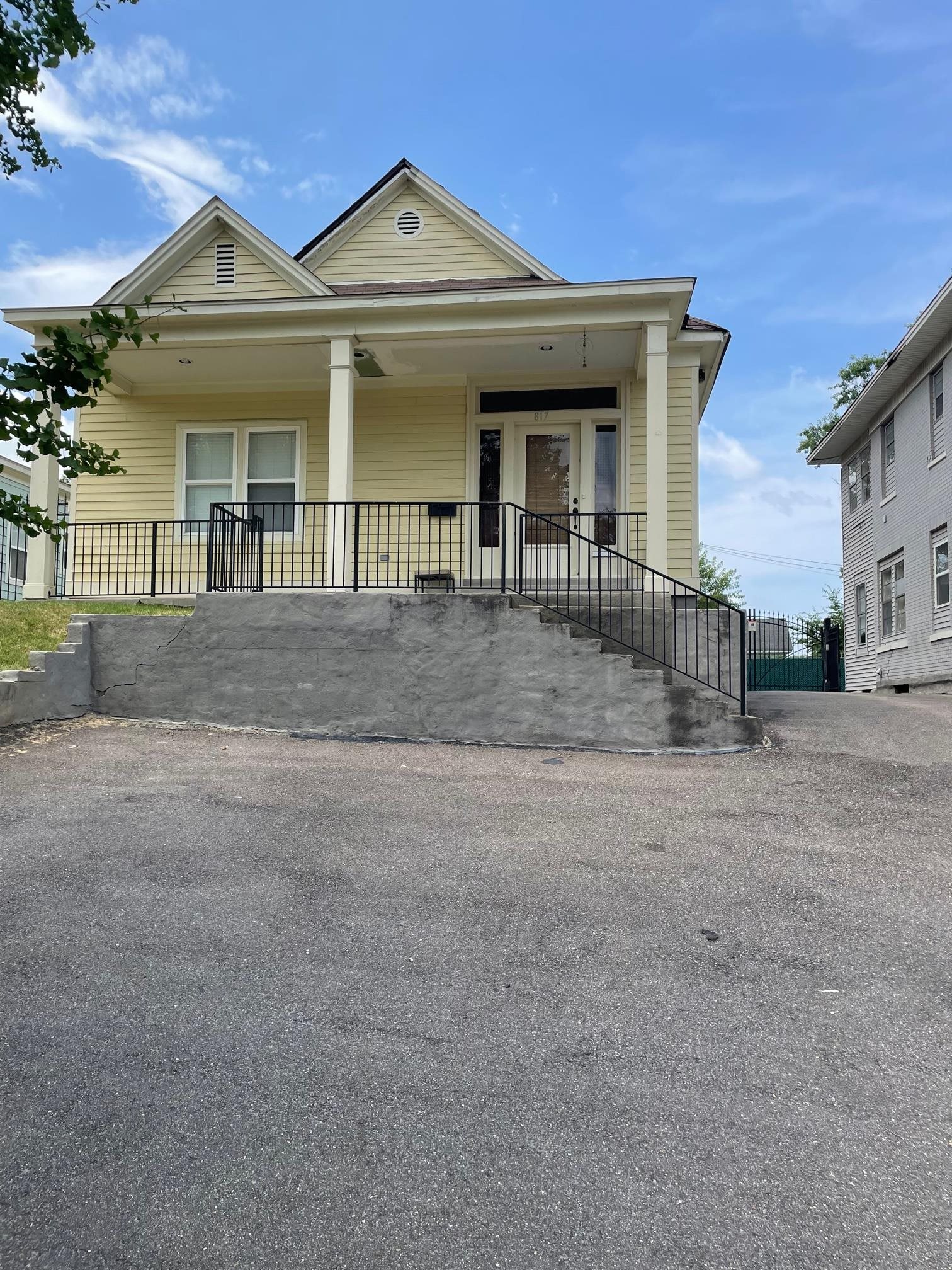 front view of a house