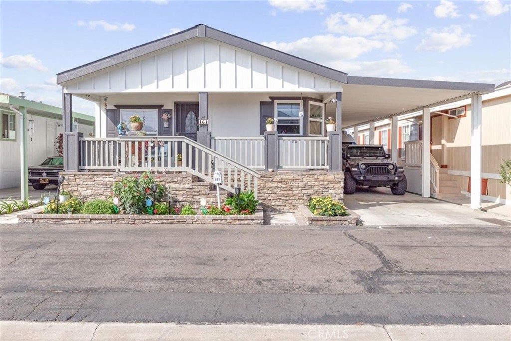 Front of Home with own Porch