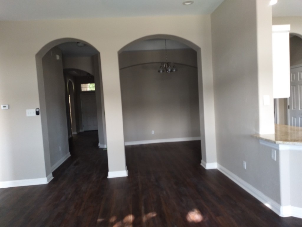 wooden floor in an empty room