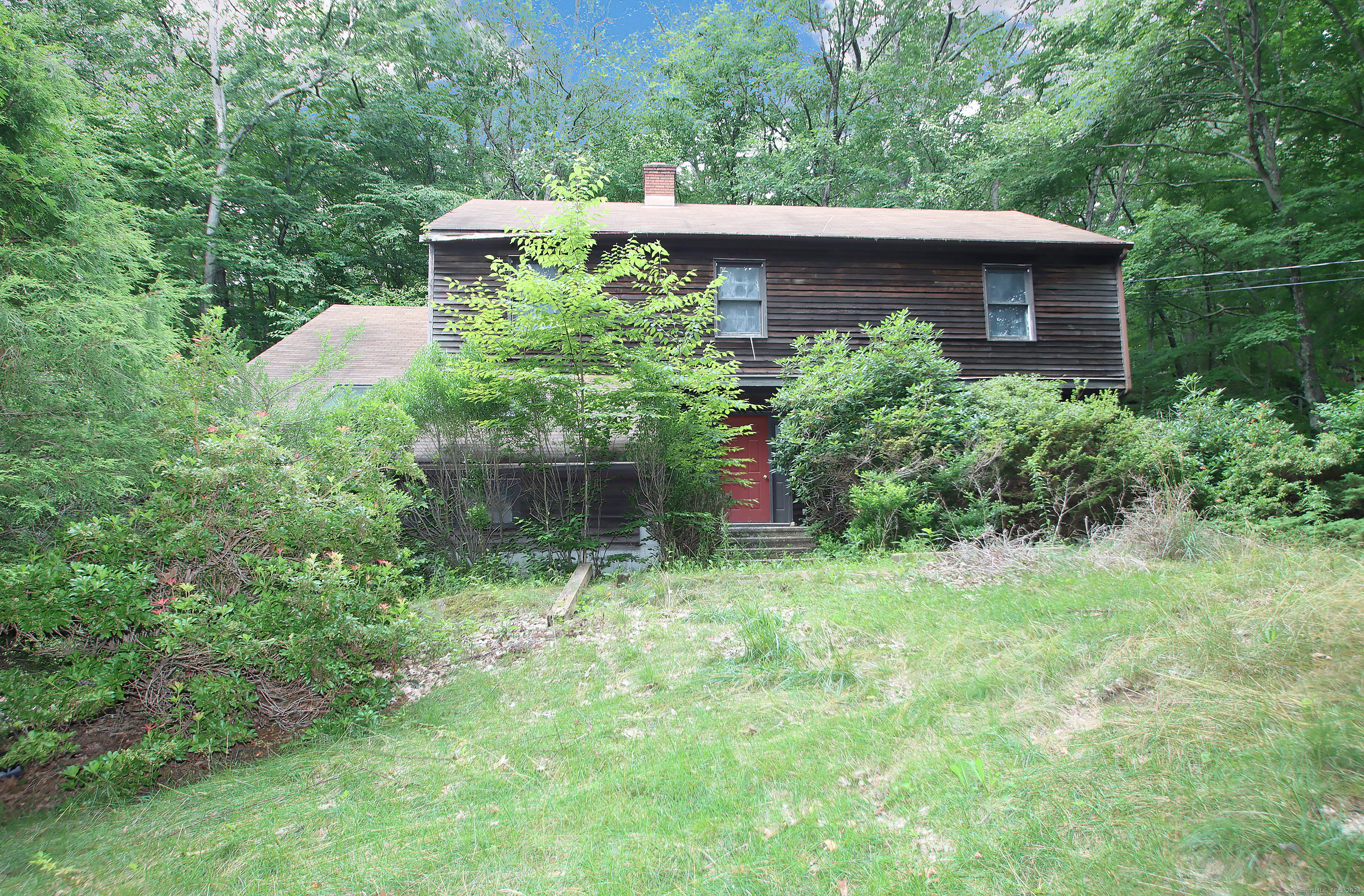 a view of outdoor space and yard