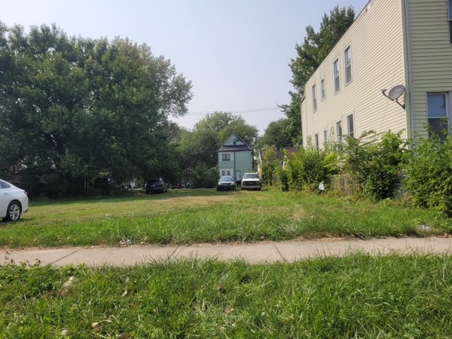 a view of a back yard