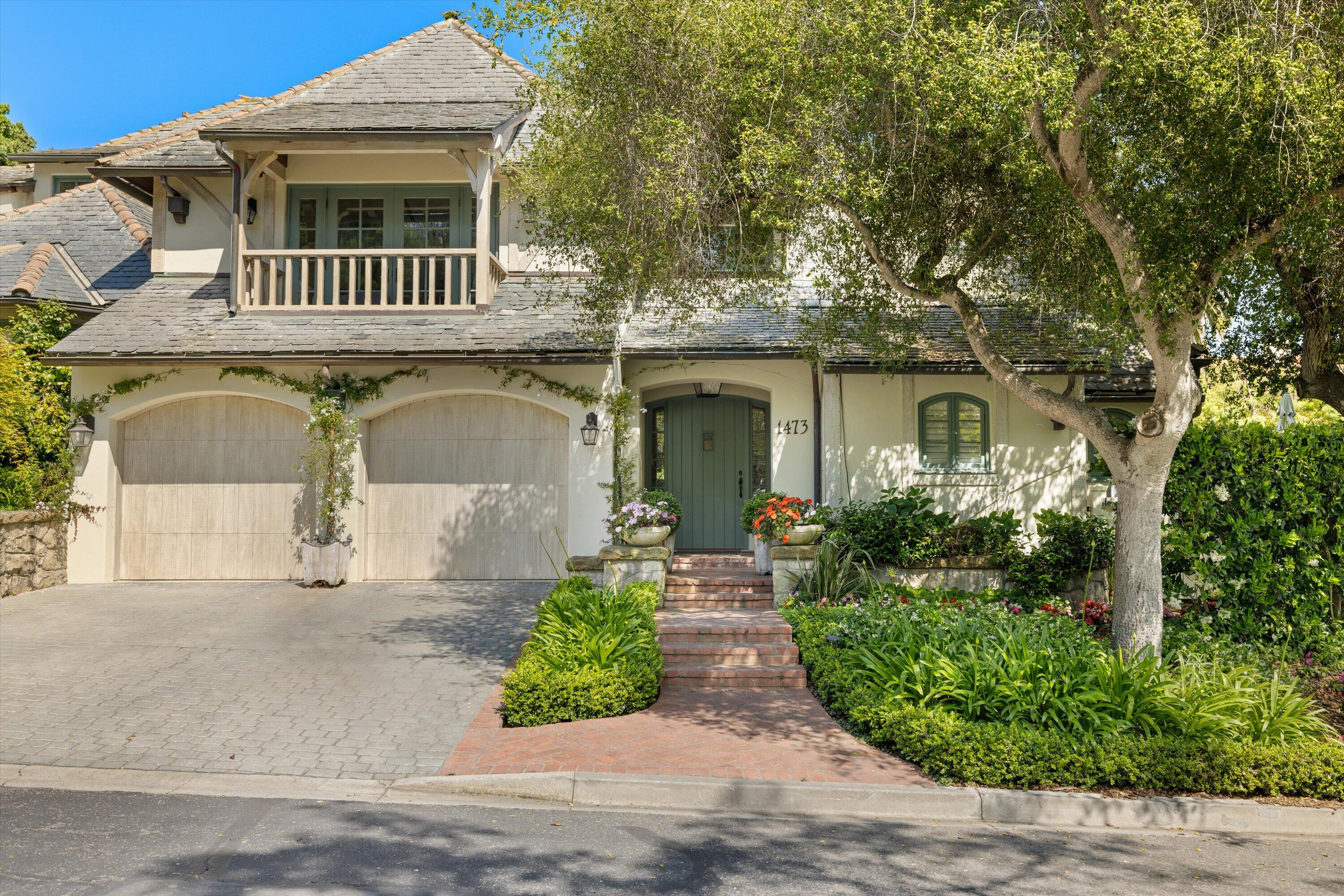 front view of a house