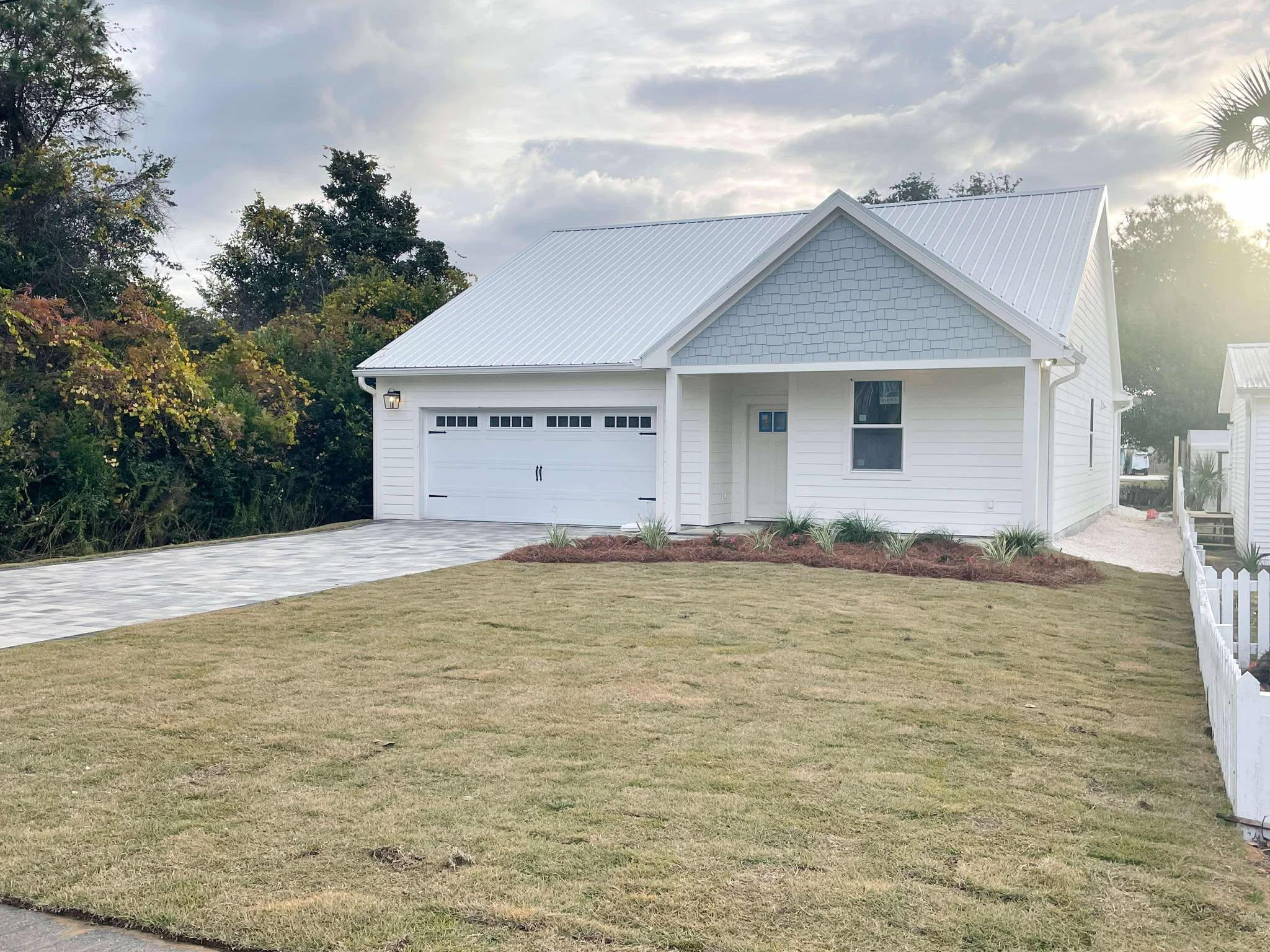 a house with yard