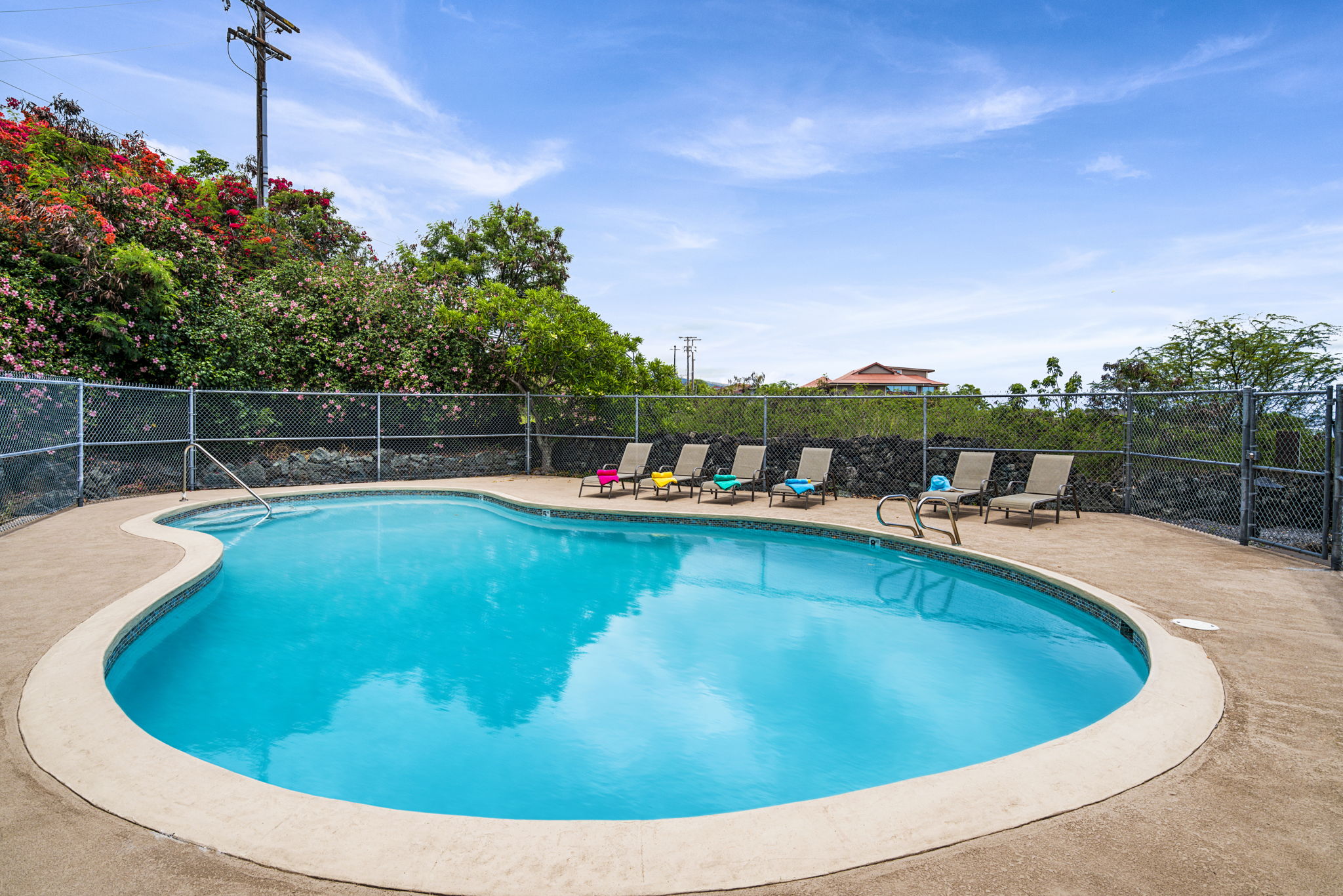 Pool area, great place to relax