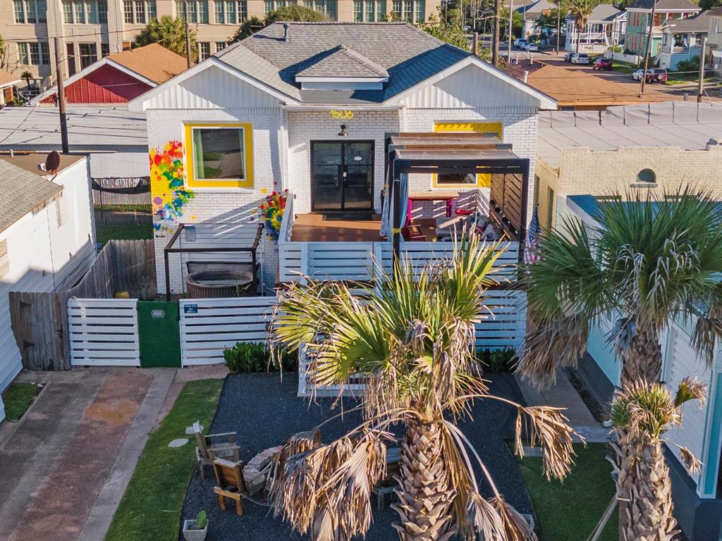 a view of outdoor space yard deck patio and swimming pool