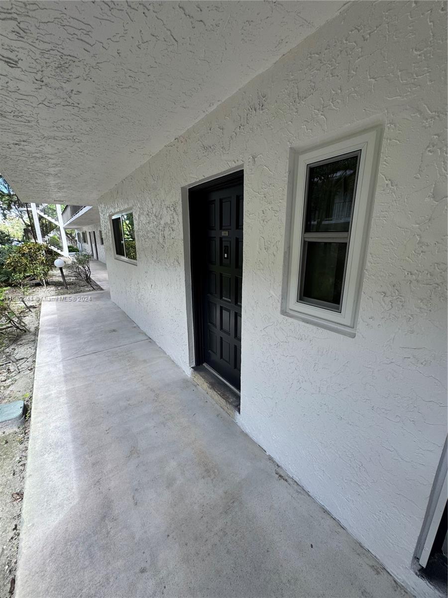 a view of a car garage door