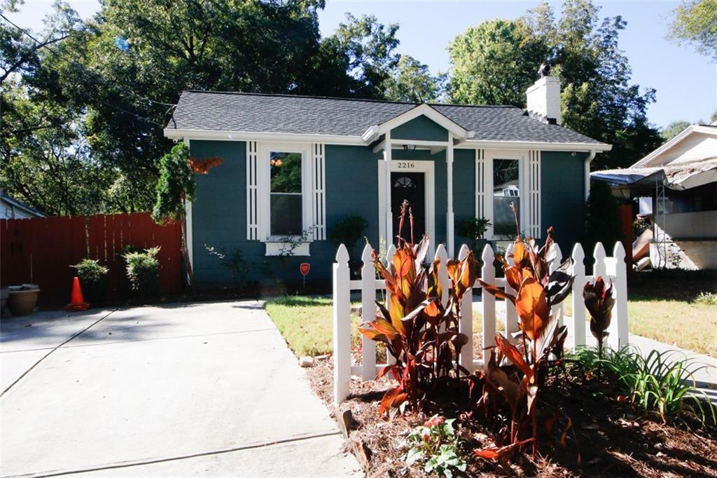 front view of a house