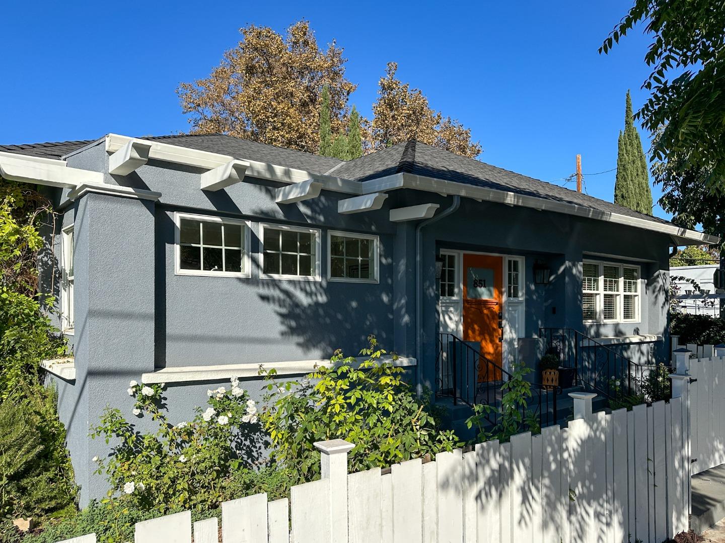 front view of a house with a porch