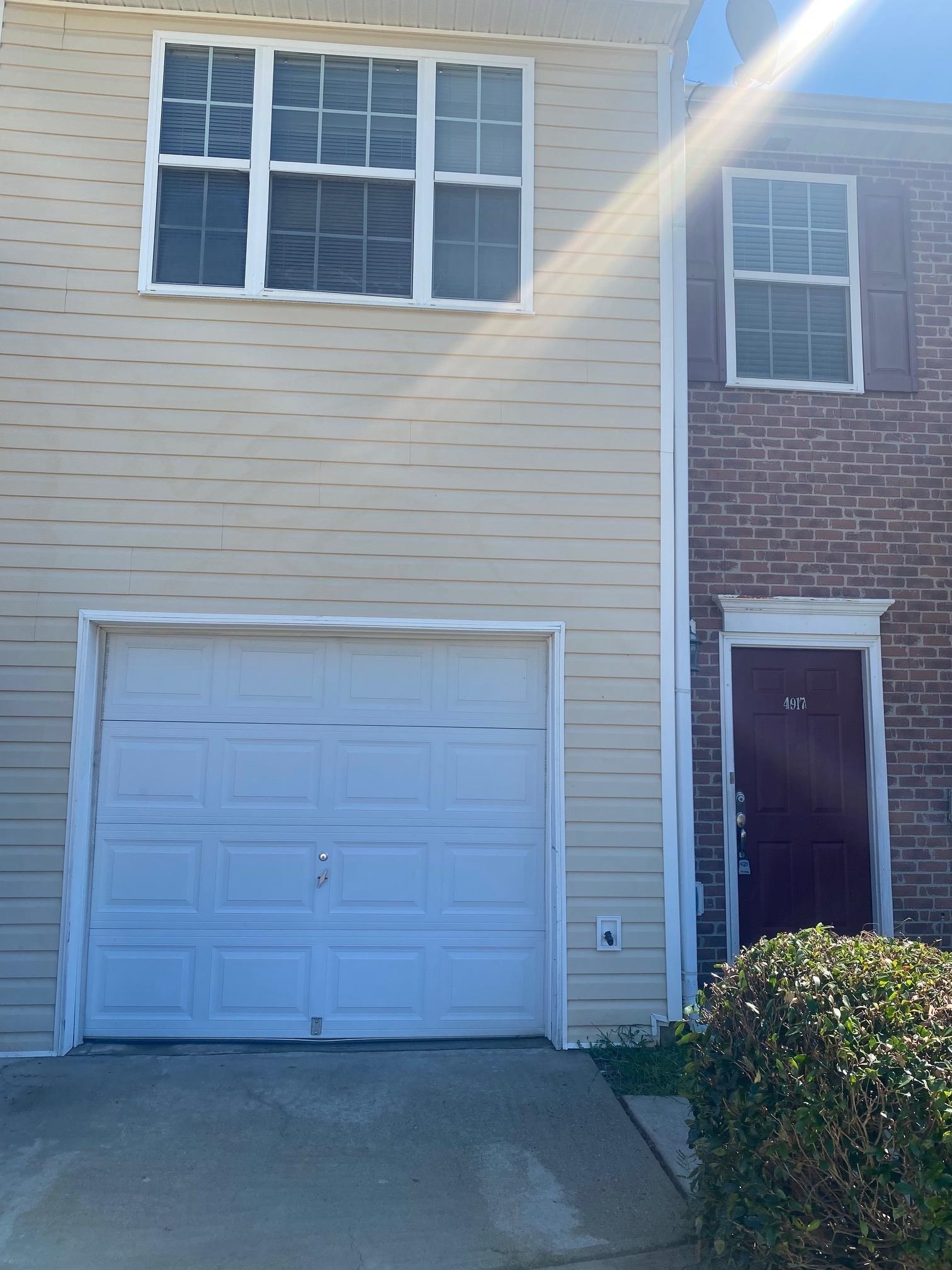 a view of front door