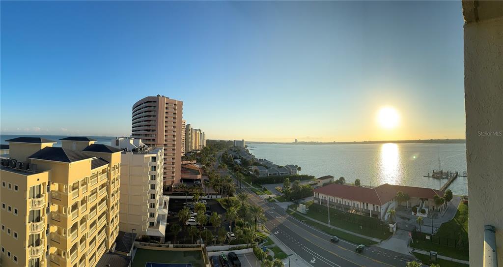 OPEN YOUR EYES EVERY MORNING TO GLORIOUS SUNRISE THROUGHOUT THIS BEACH FRONT CONDO.