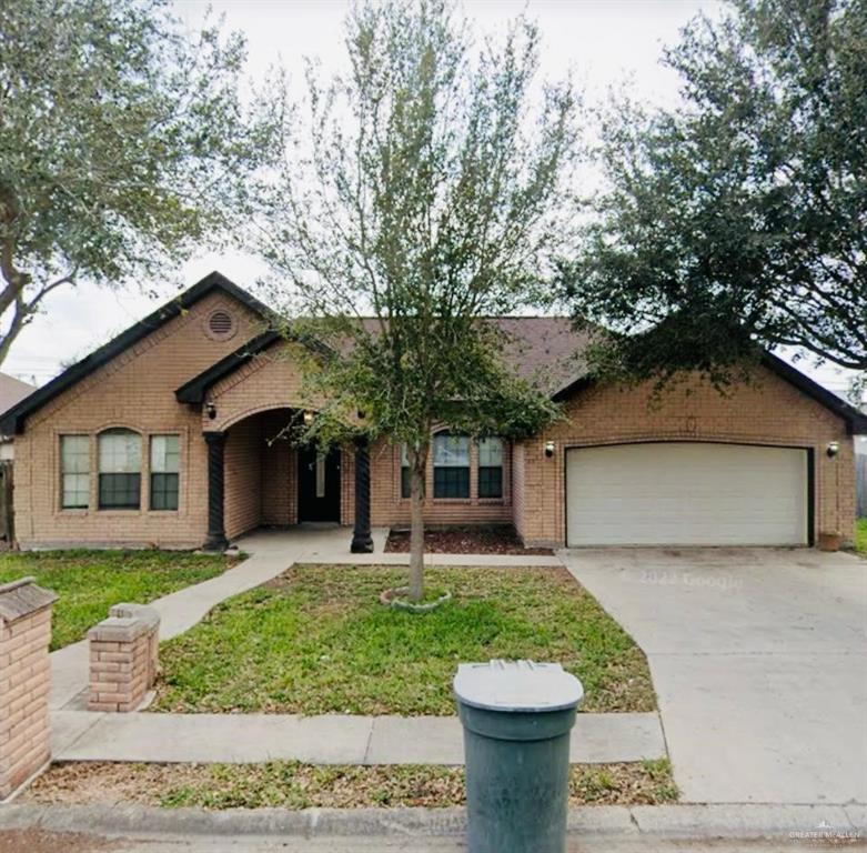 front view of house with a yard