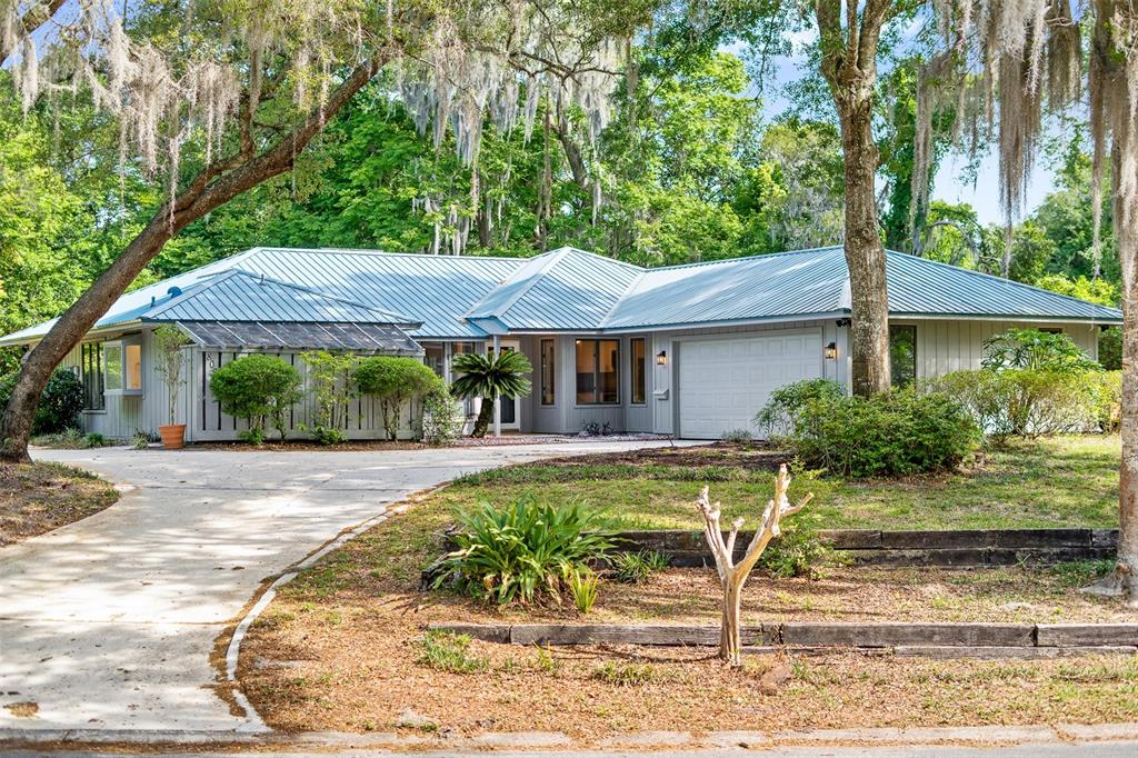 Front driveway