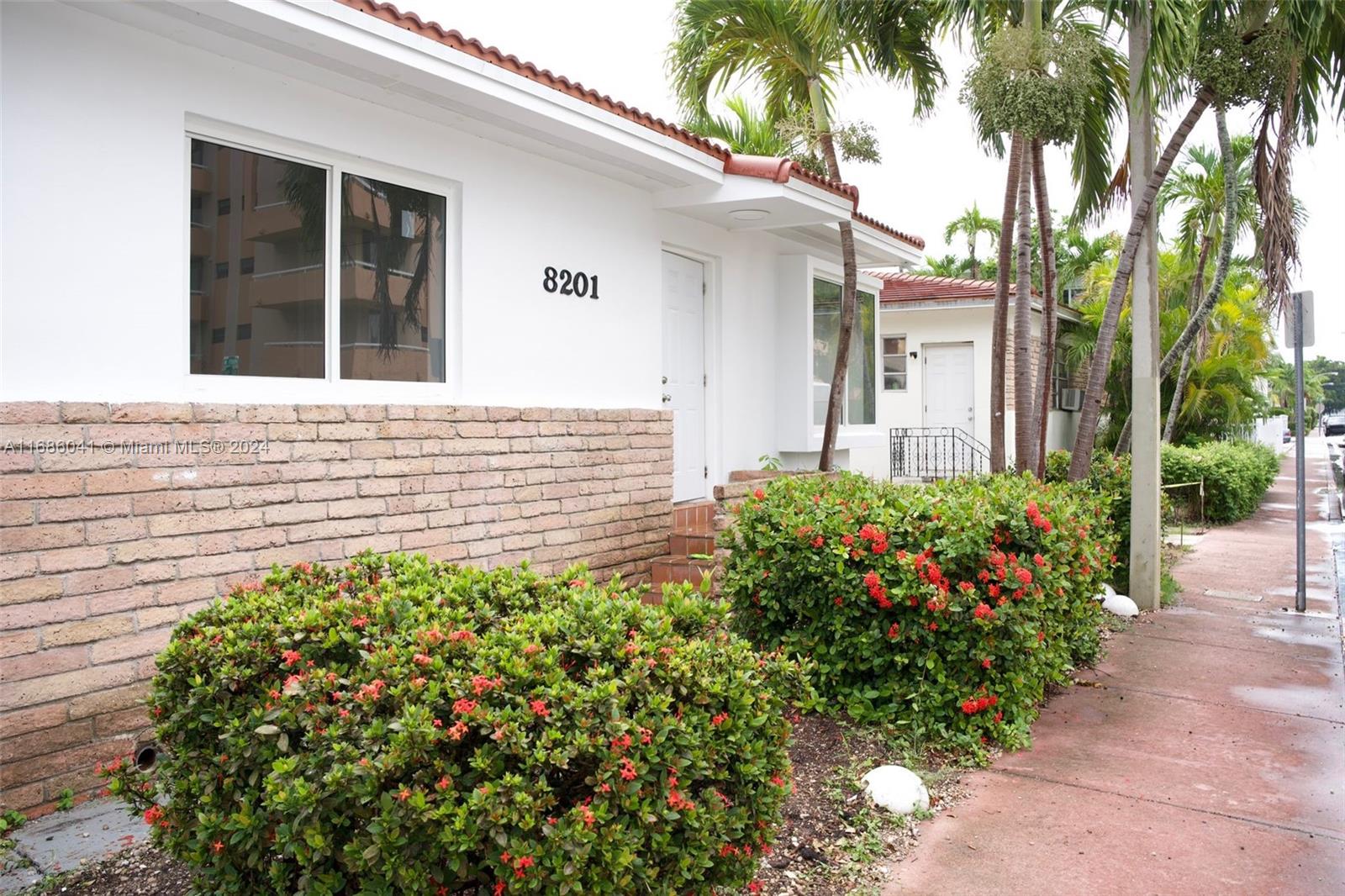 front view of a house