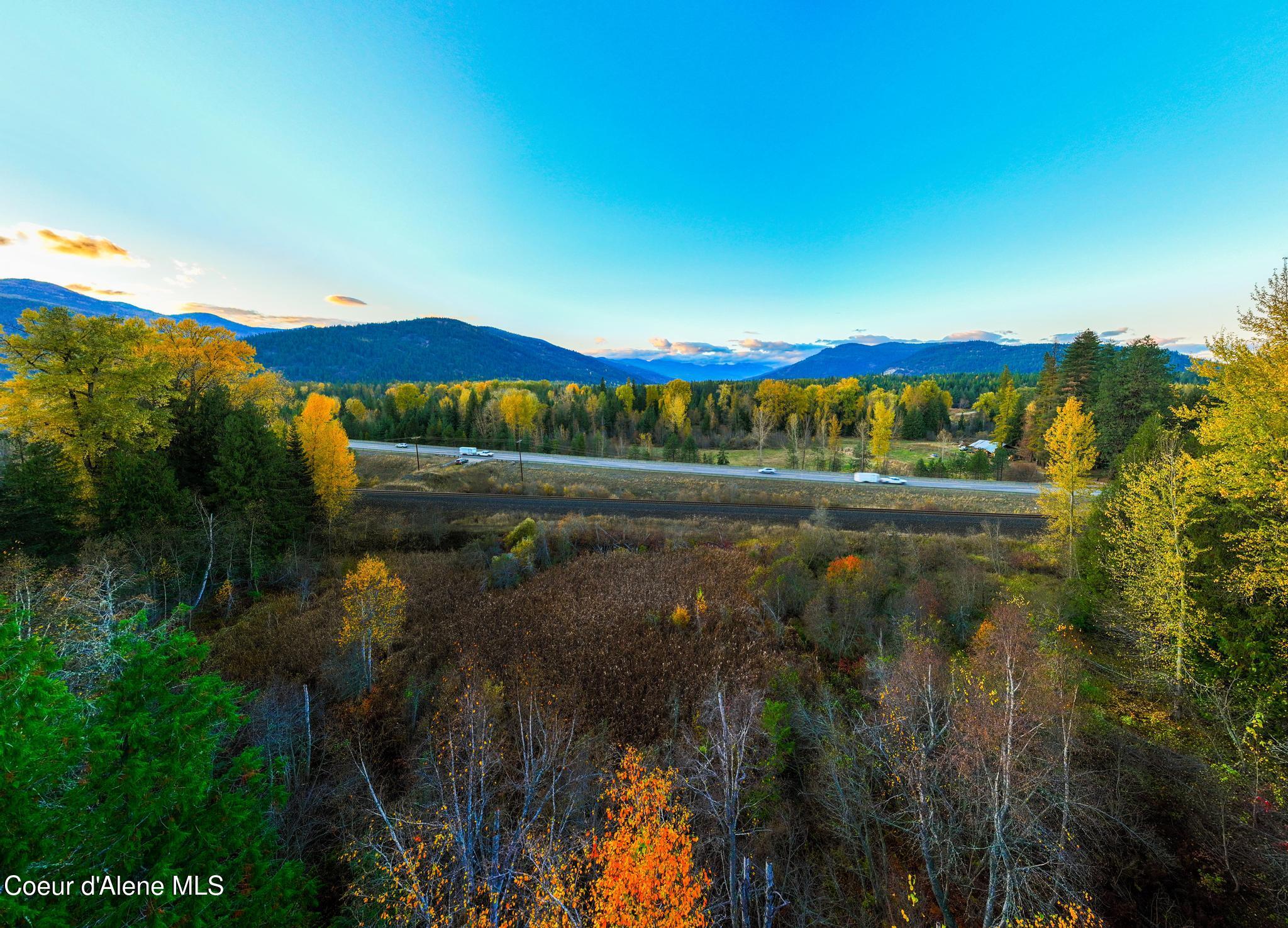 View from edge of property to Highway