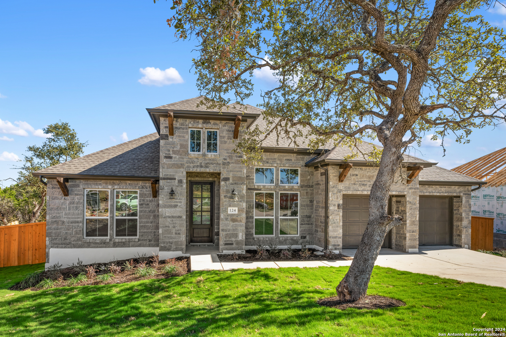 front view of house with a yard