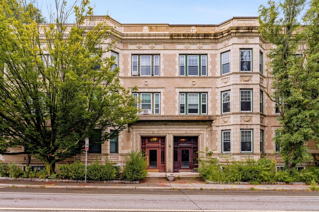 front view of a building